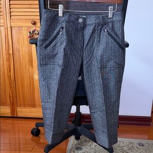 Women’s Gray Striped Pants